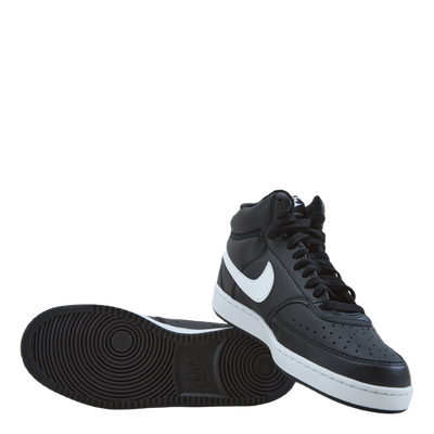Court Vision Mid Next Nature Men's Shoes BLACK/WHITE-BLACK