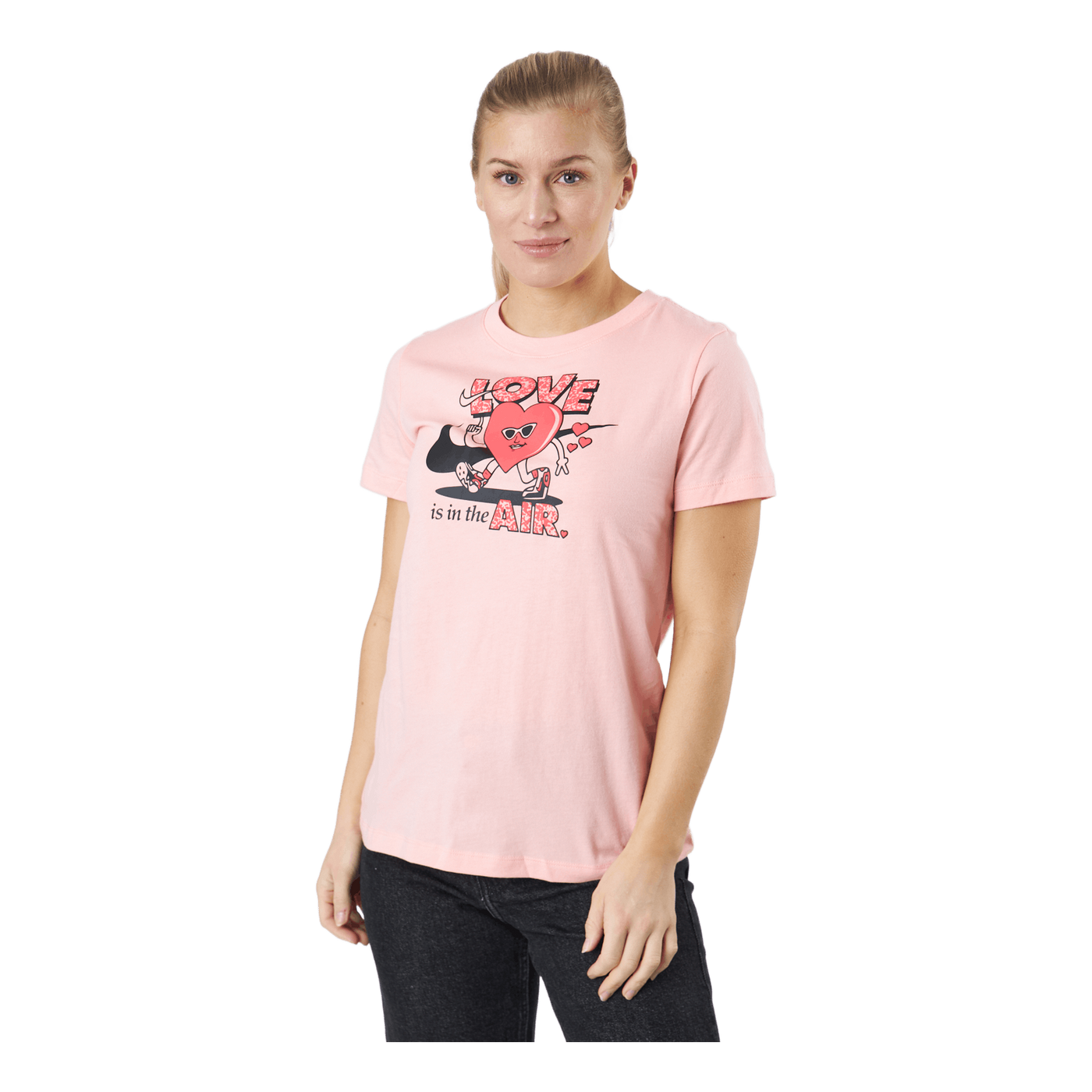 Bleached coral top nike shirt