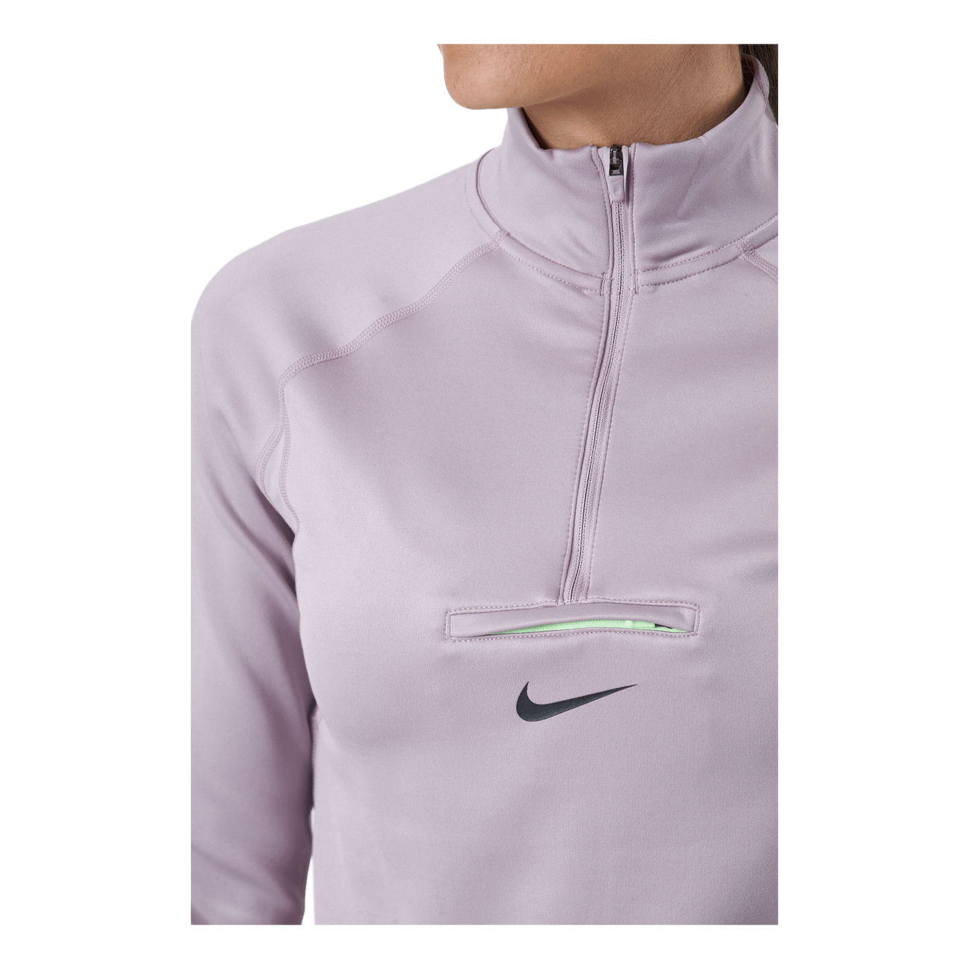 Nike Dri-fit Element Women's T Plum Fog/lime Glow/black