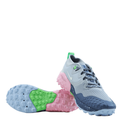 Nike Wildhorse 7 Women's Trail Wolf Grey/barely Green-diffuse