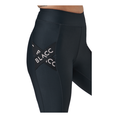 Power X High Waist Tights Black / Pink