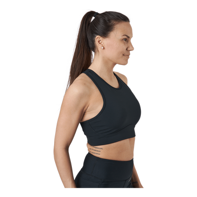 Fixed High Support Bra Black