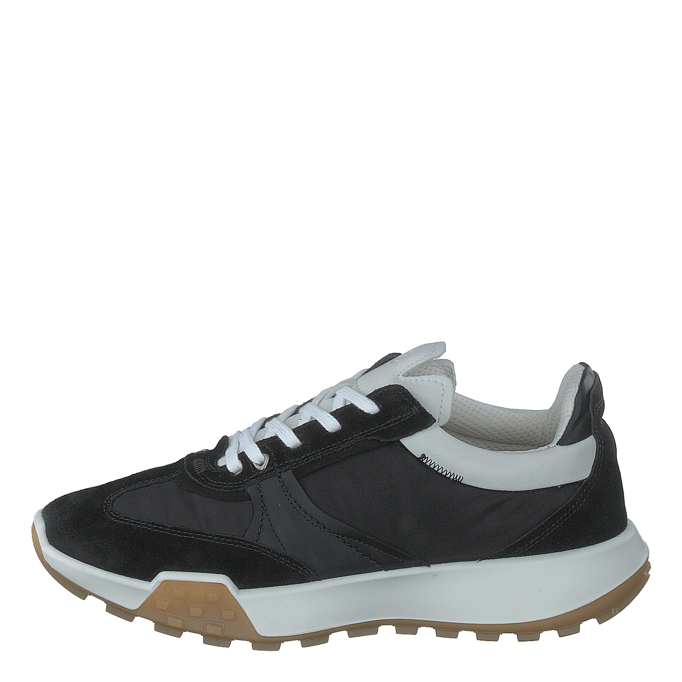 Ecco Retro Sneaker W Black/black/black/white