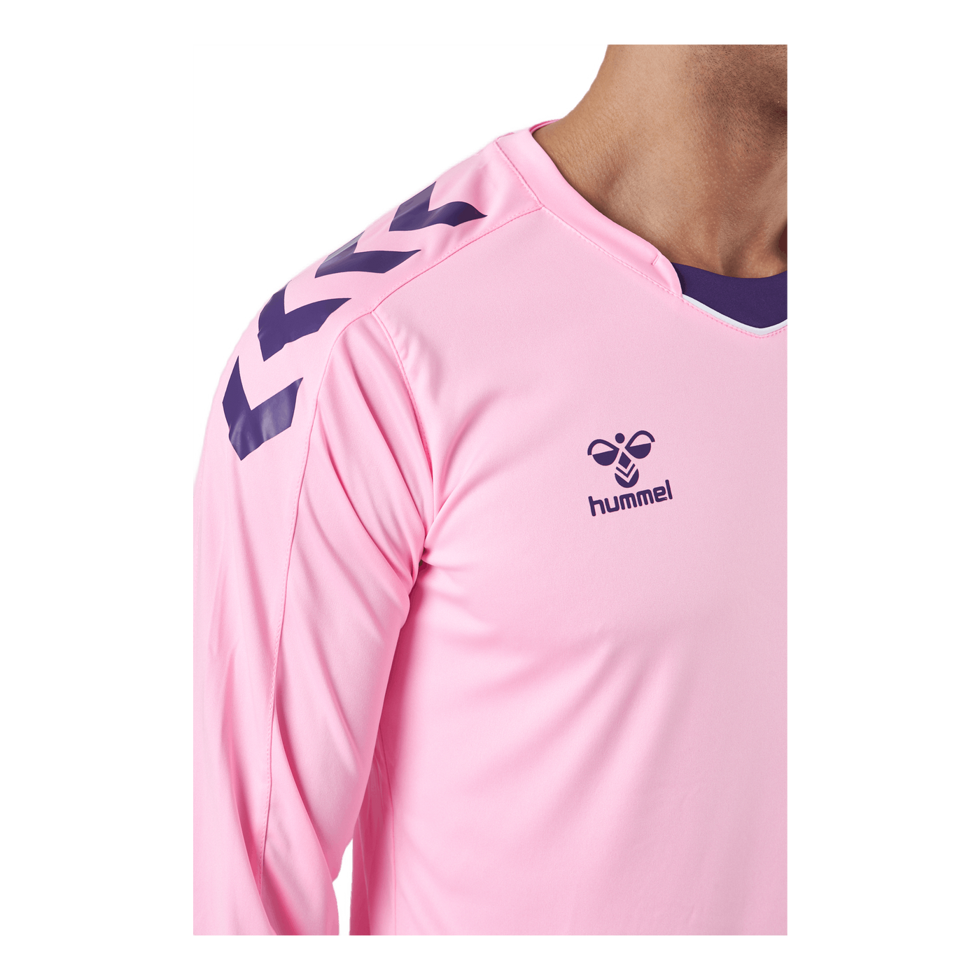 Hmlcore Xk Poly Jersey L/s Cotton Candy