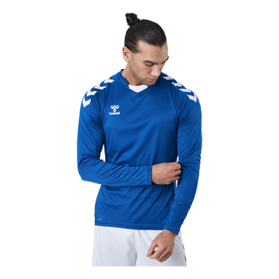 Hmlcore Xk Poly Jersey L/s True Blue