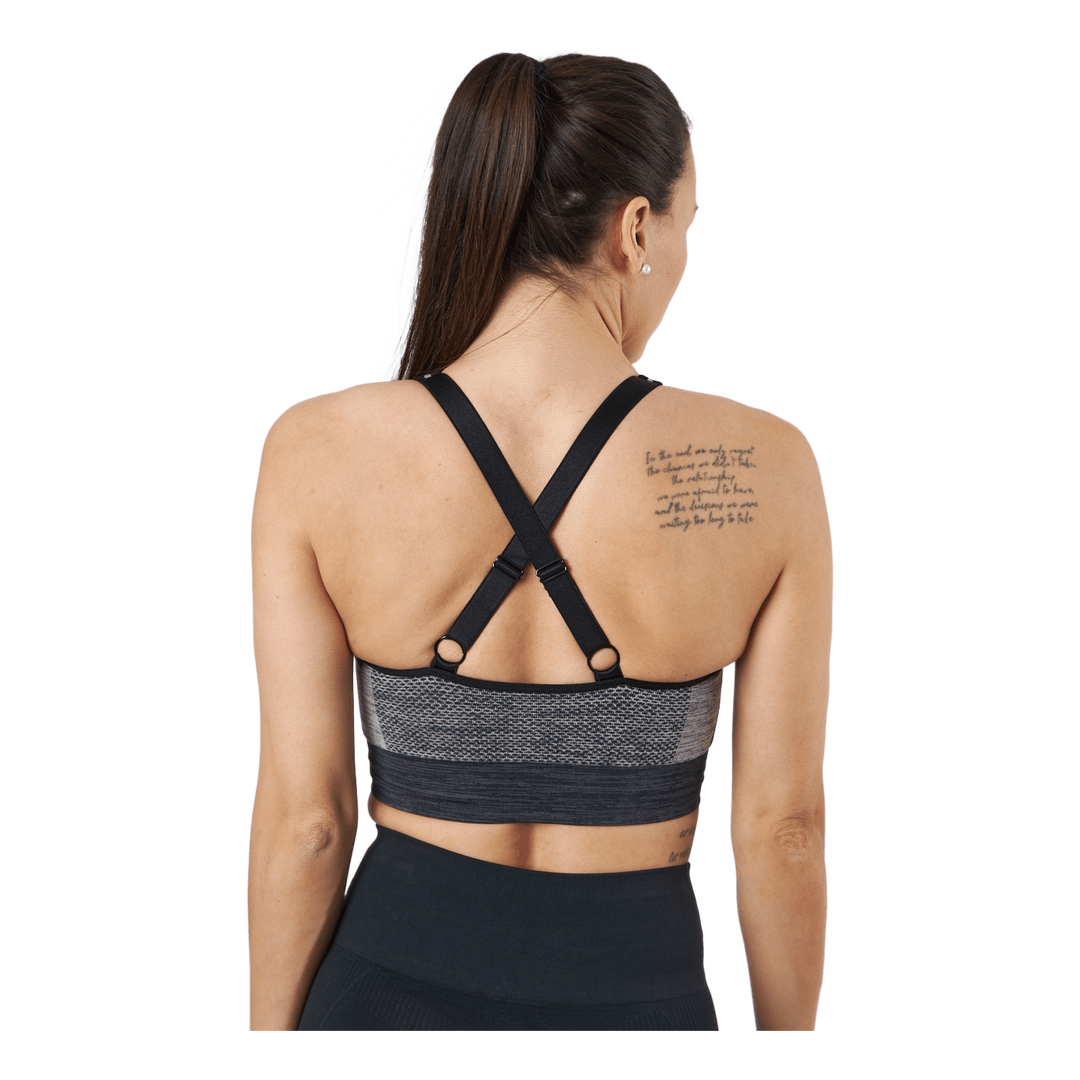 Hmlclea Seamless Sports Top Chateau Gray/black Melange