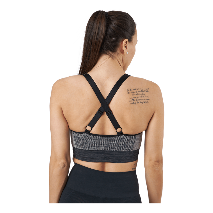 Hmlclea Seamless Sports Top Chateau Gray/black Melange