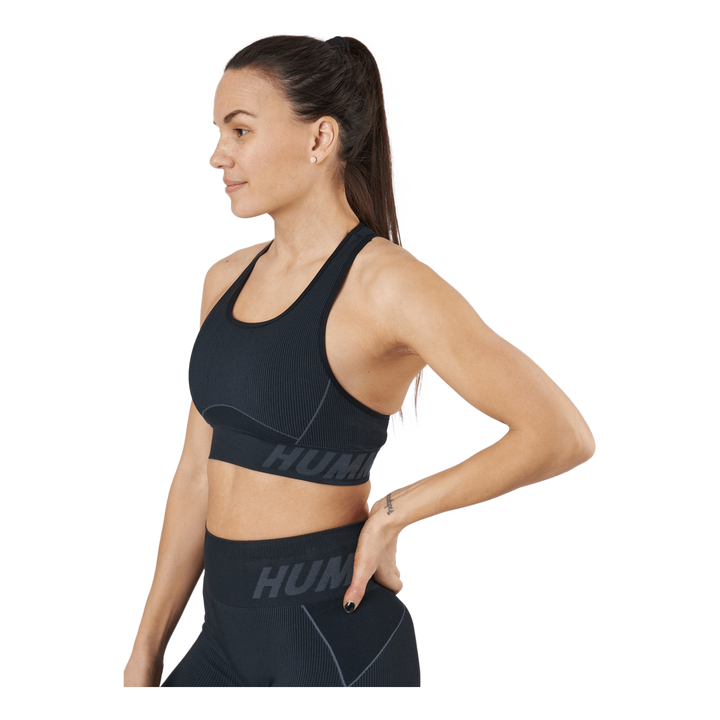 Hmlte Christel Seamless Sports Black/asphalt Melange