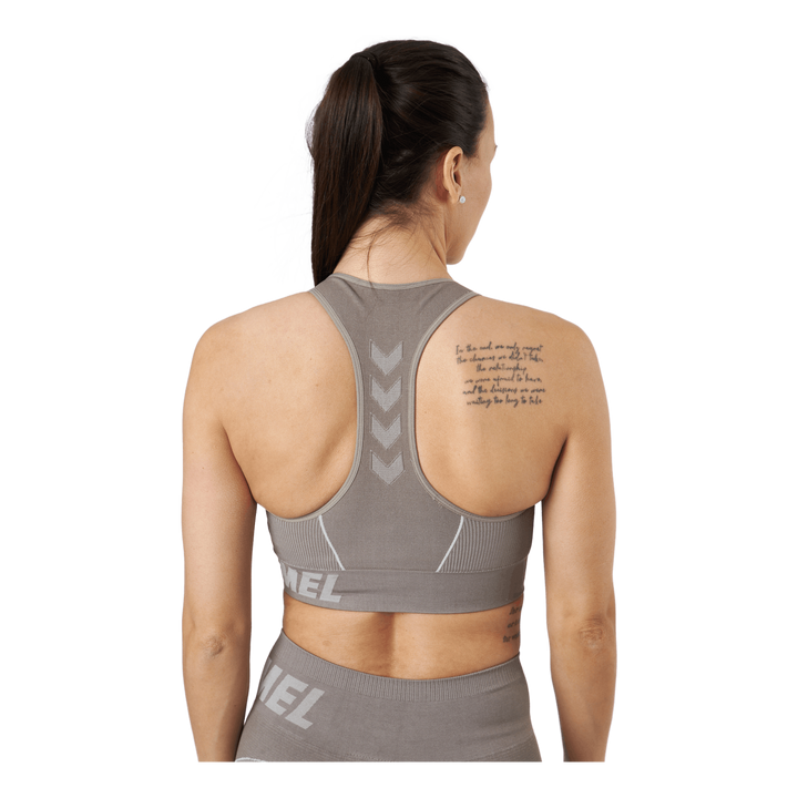 Hmlte Christel Seamless Sports Chateau Gray/driftwood Melange