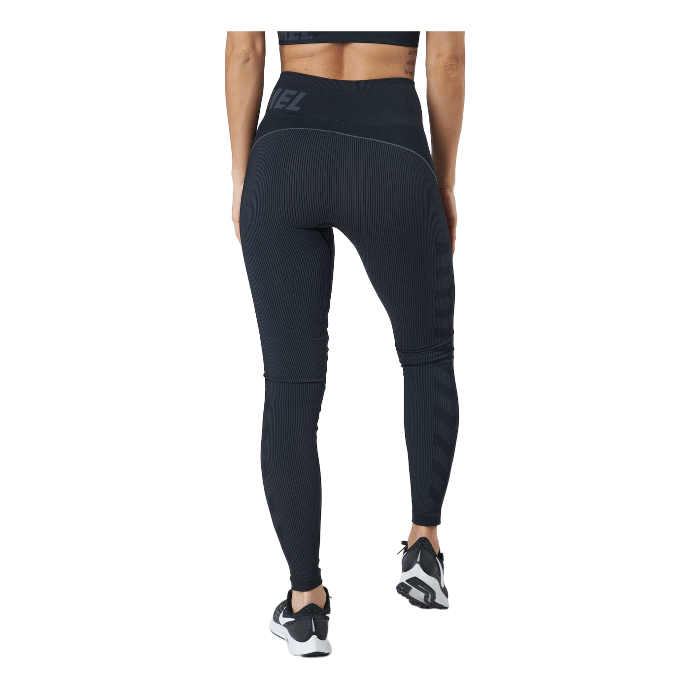 Hmlte Christel Seamless Mw Tig Black/asphalt Melange