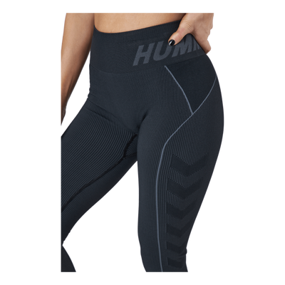 Hmlte Christel Seamless Mw Tig Black/asphalt Melange