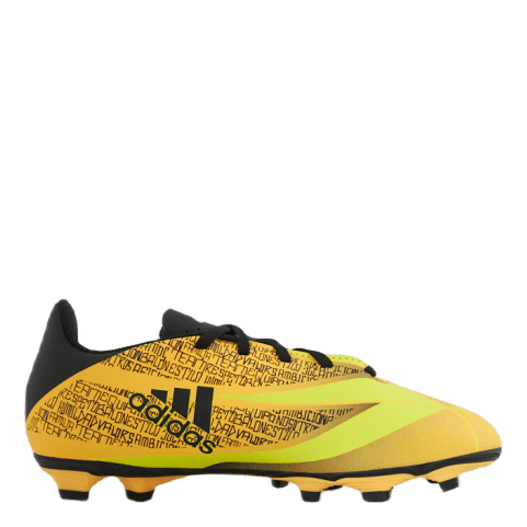 X Speedflow Messi.4 Flexible Ground Boots Solar Gold / Core Black / Bright Yellow