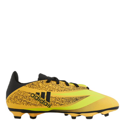 X Speedflow Messi.4 Flexible Ground Boots Solar Gold / Core Black / Bright Yellow