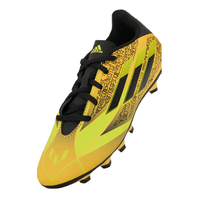 X Speedflow Messi.4 Flexible Ground Boots Solar Gold / Core Black / Bright Yellow