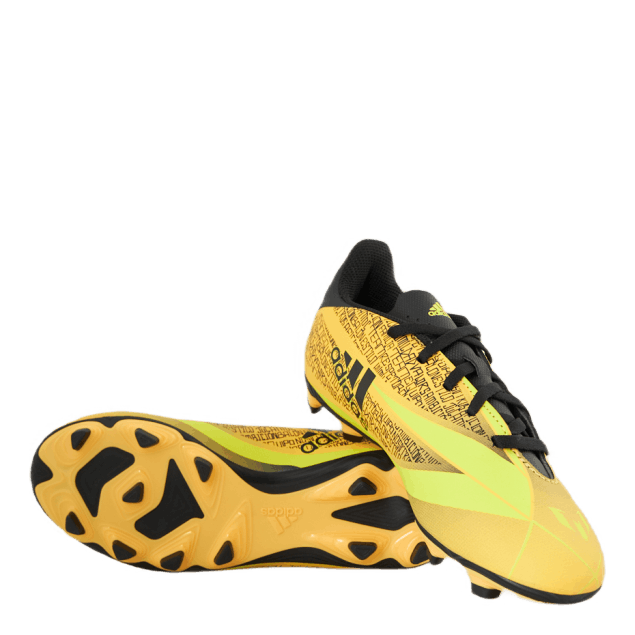 X Speedflow Messi.4 Flexible Ground Boots Solar Gold / Core Black / Bright Yellow