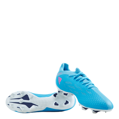 X Speedflow.3 Firm Ground Boots Sky Rush / Team Shock Pink / Cloud White