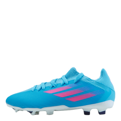 X Speedflow.3 Firm Ground Boots Sky Rush / Team Shock Pink / Cloud White