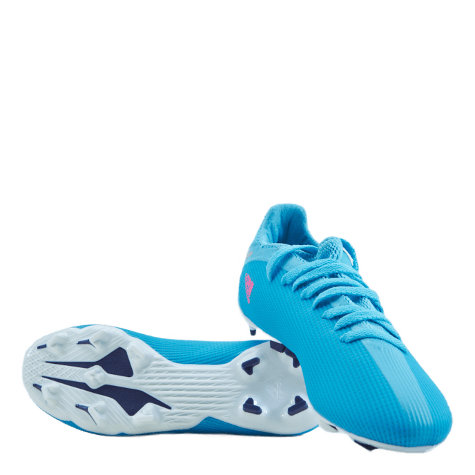 X Speedflow.3 Firm Ground Boots Sky Rush / Team Shock Pink / Cloud White