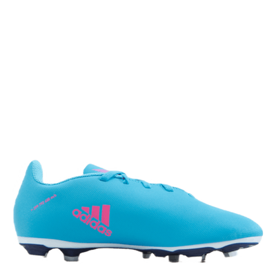 X Speedflow.4 Flexible Ground Boots Sky Rush / Team Shock Pink / Legacy Indigo