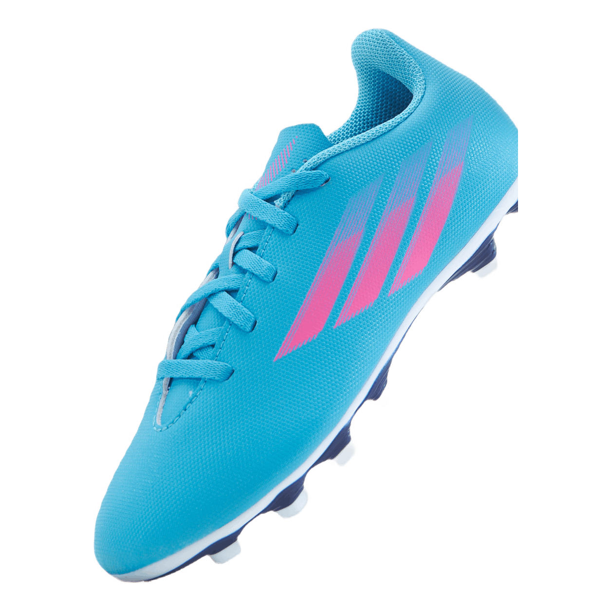 X Speedflow.4 Flexible Ground Boots Sky Rush / Team Shock Pink / Legacy Indigo