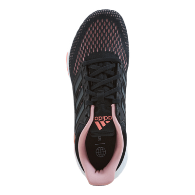 EQ21 Run Shoes Core Black / Grey Six / Wonder Mauve