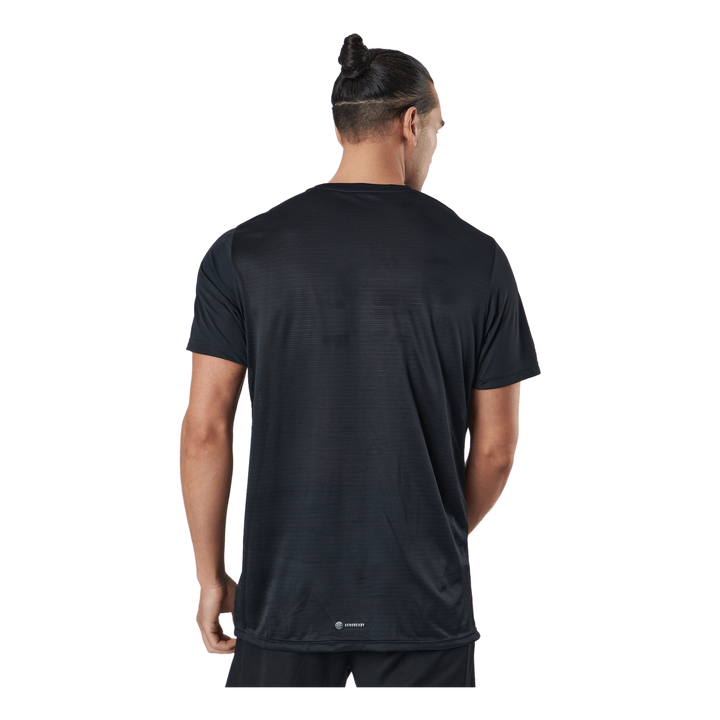 Own the Run Tee Black