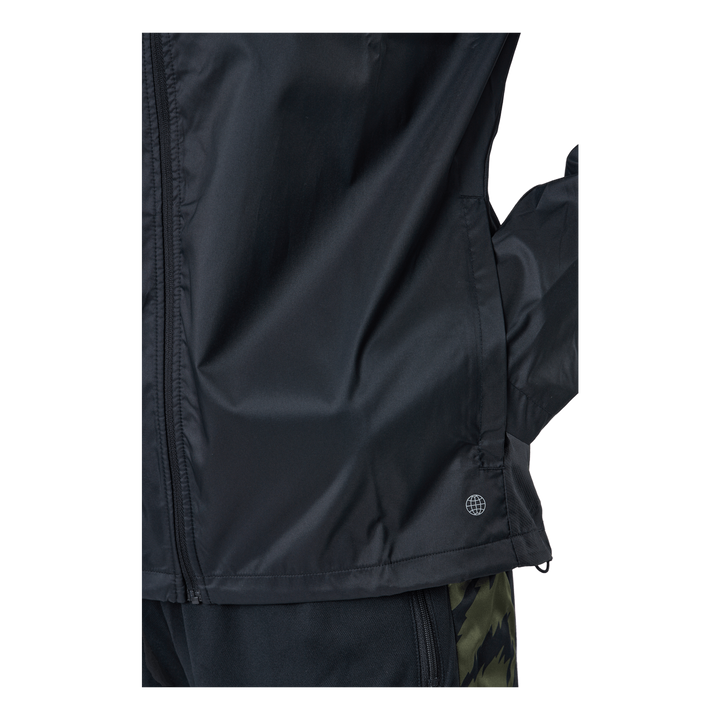 Own The Run Jkt Black/reflective Silver