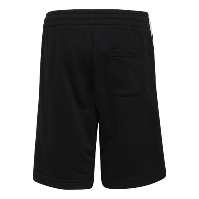 Essentials 3-Stripes Shorts Black / White