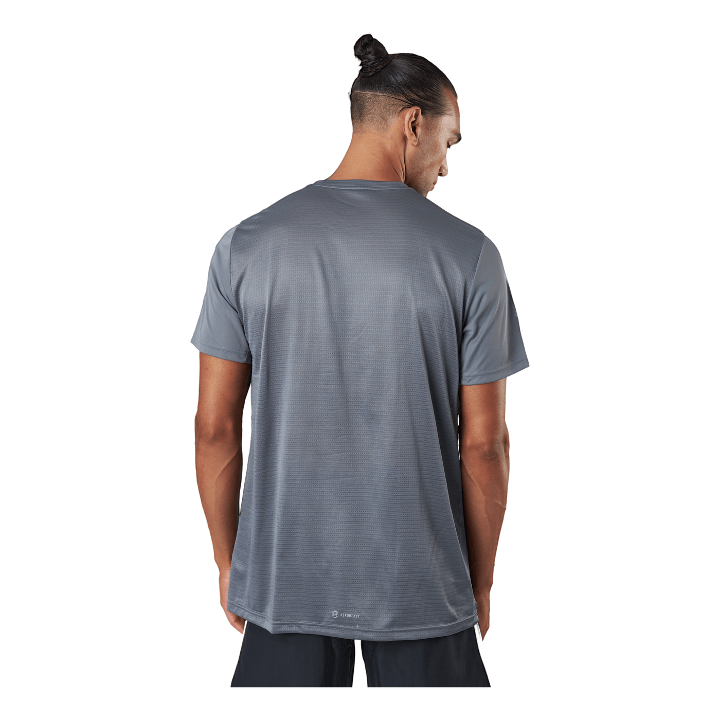 Own The Run Tee Grey Four/reflective Silver