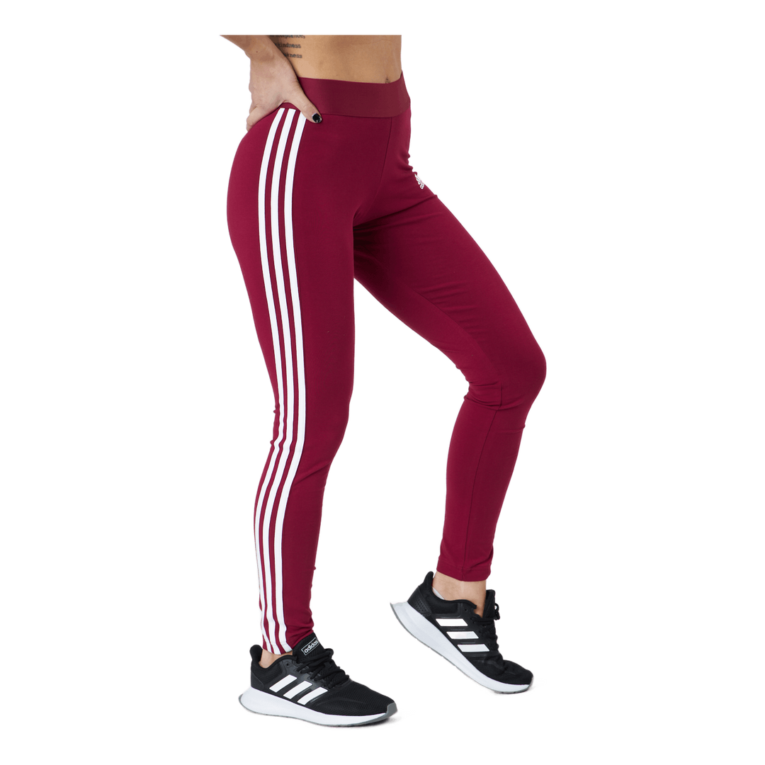 W 3s Leg Legacy Burgundy/white