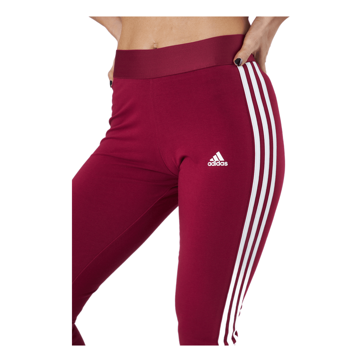 W 3s Leg Legacy Burgundy/white