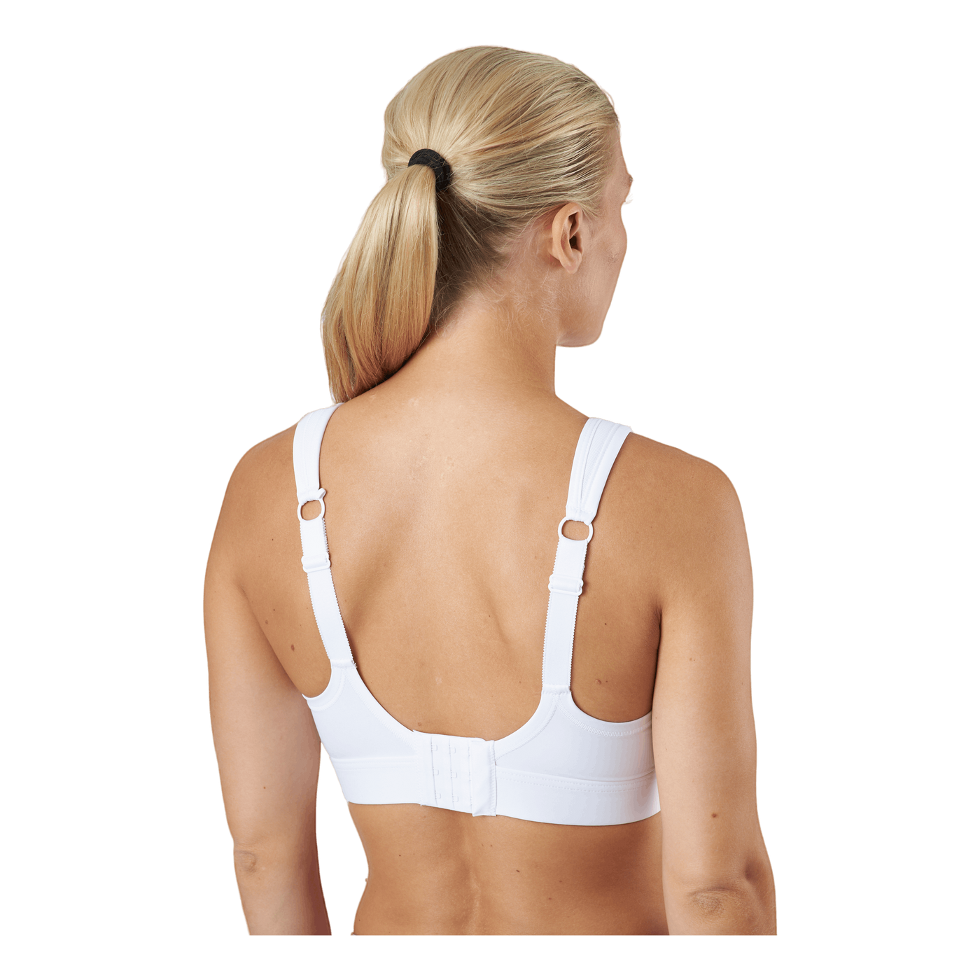 Victorious Spacer Sports Bra   White