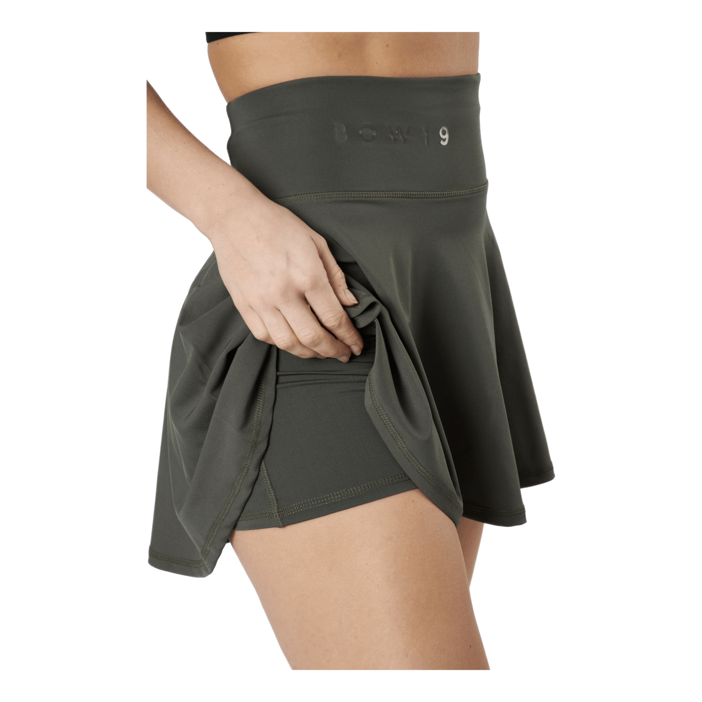 Classy Skirt Army Green