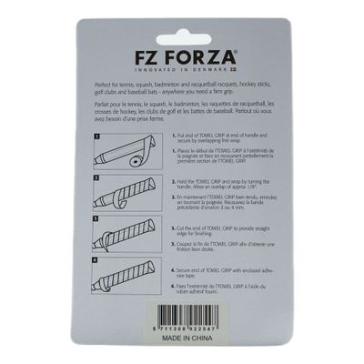 Towel Grip 2pcs. Card Black