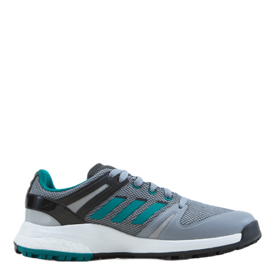 EQT Spikeless Wide Golf Shoes Grey Four / Sub Green / Core Black
