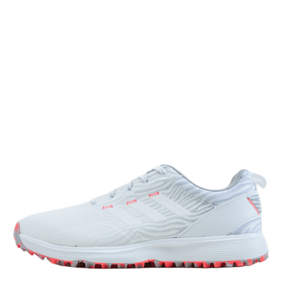 Women's S2G Spikeless Golf Shoes Cloud White / Cloud White / Grey Two