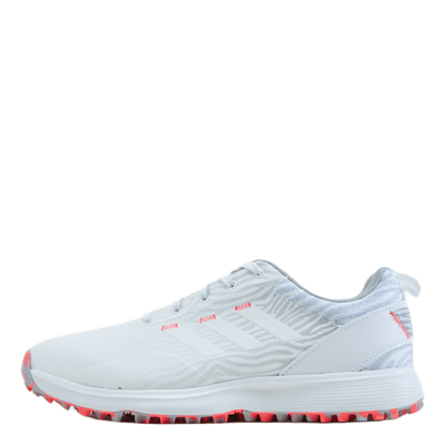 Women's S2G Spikeless Golf Shoes Cloud White / Cloud White / Grey Two