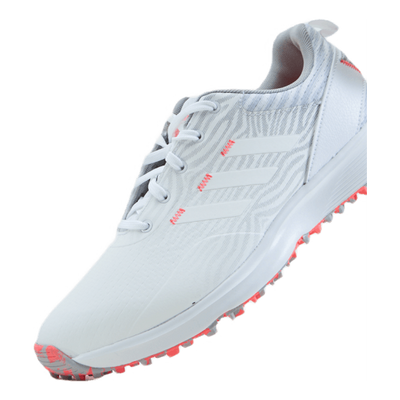 Women's S2G Spikeless Golf Shoes Cloud White / Cloud White / Grey Two