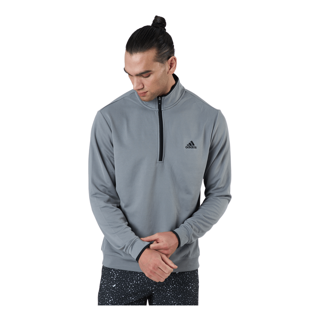 Quarter-Zip Sweatshirt Grey Three