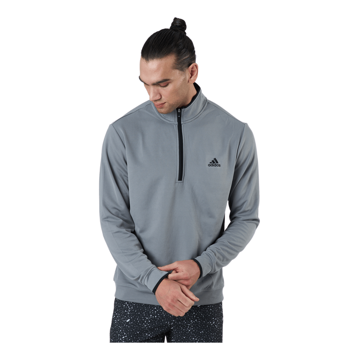 Quarter-Zip Sweatshirt Grey Three