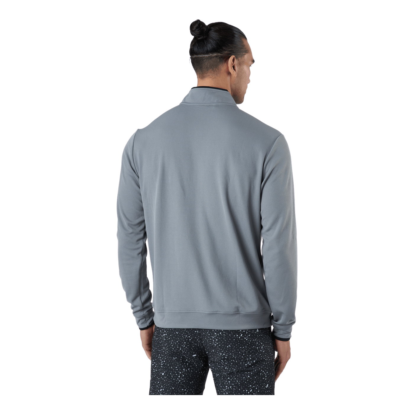 Quarter-Zip Sweatshirt Grey Three