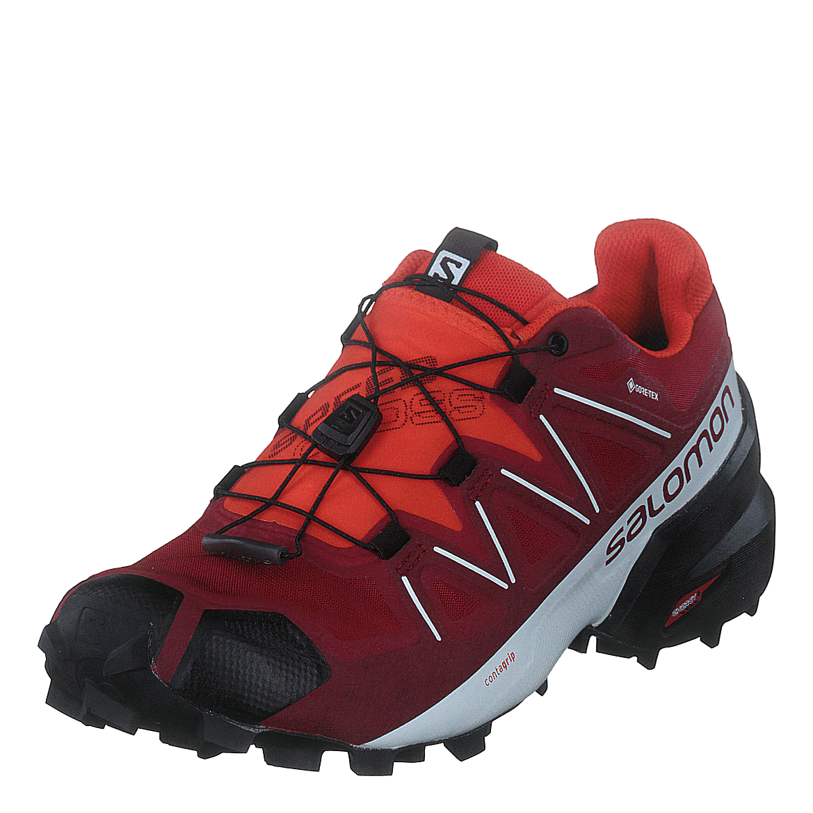 Speedcross 5 Gtx Biking Red/white (pantone Brig