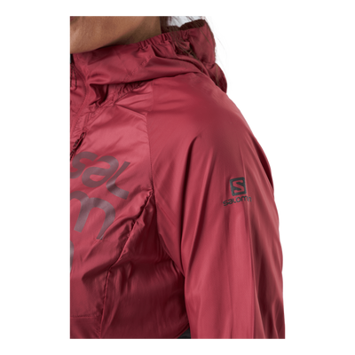 Bonatti Cross Fz Hoodie W Earth Red/cabernet/black