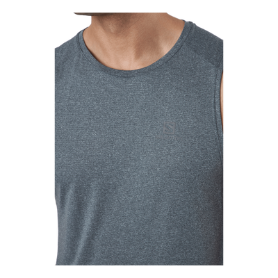 Cross Run Graphic Tank M Black/heather