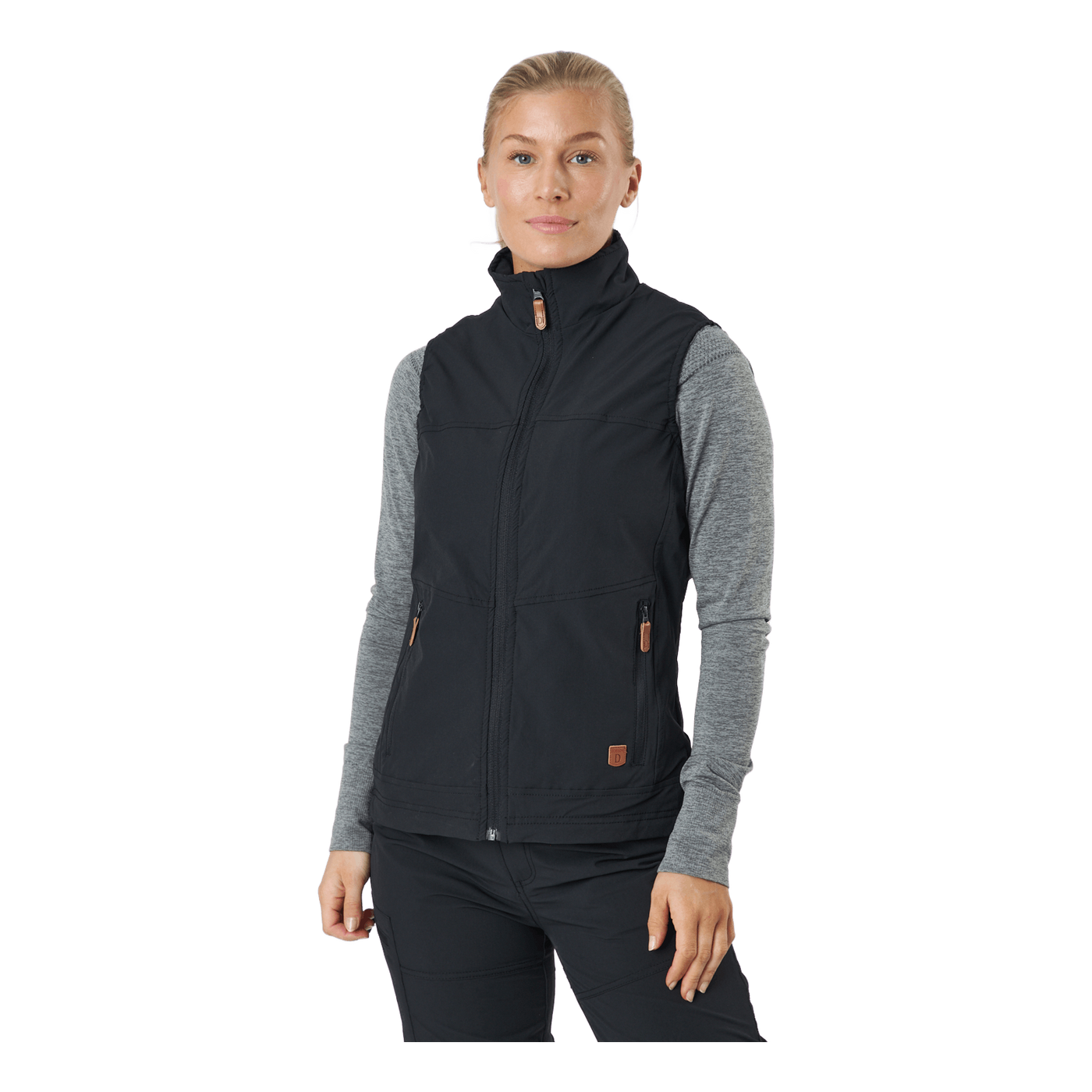 Himalaya Vest Wmn Black