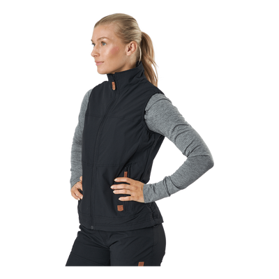 Himalaya Vest Wmn Black