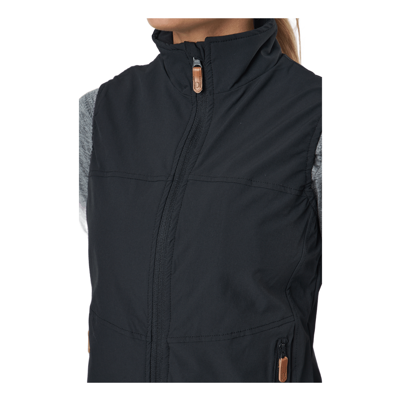 Himalaya Vest Wmn Black