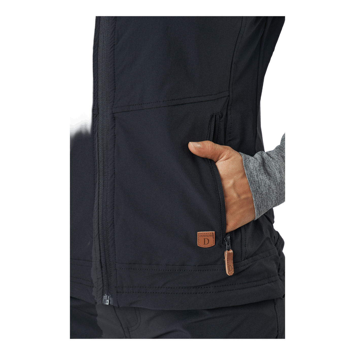 Himalaya Vest Wmn Black