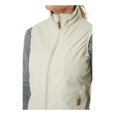 Himalaya Vest Wmn Khaki