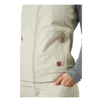 Himalaya Vest Wmn Khaki